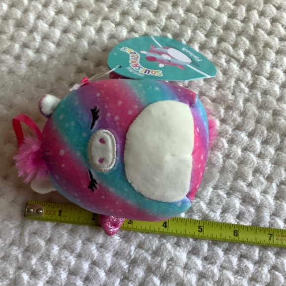Squishmallows Plush Pegasus Faisah Stuffed Animal Ornament Toy with Tags - Picture 13 of 13